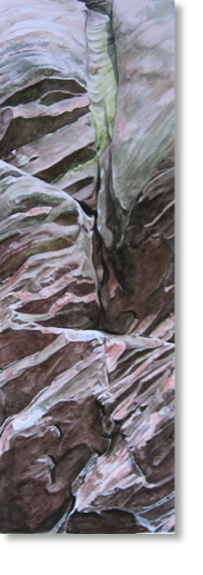 Rock Series 2 No.2 (2007)
12 x 38 cm
watercolour & ink on paper